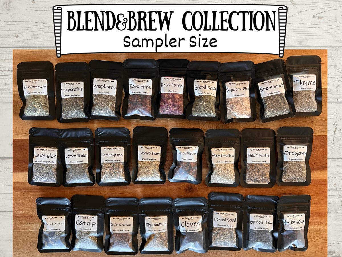 The Apothecary Shelf | Blend & Brew Botanicals | 25-Botanical Collection