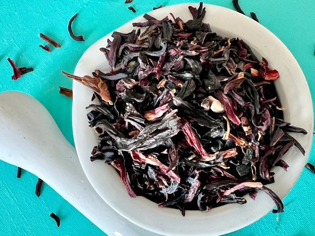 Hibiscus Flower, Tea Cut (Organic)