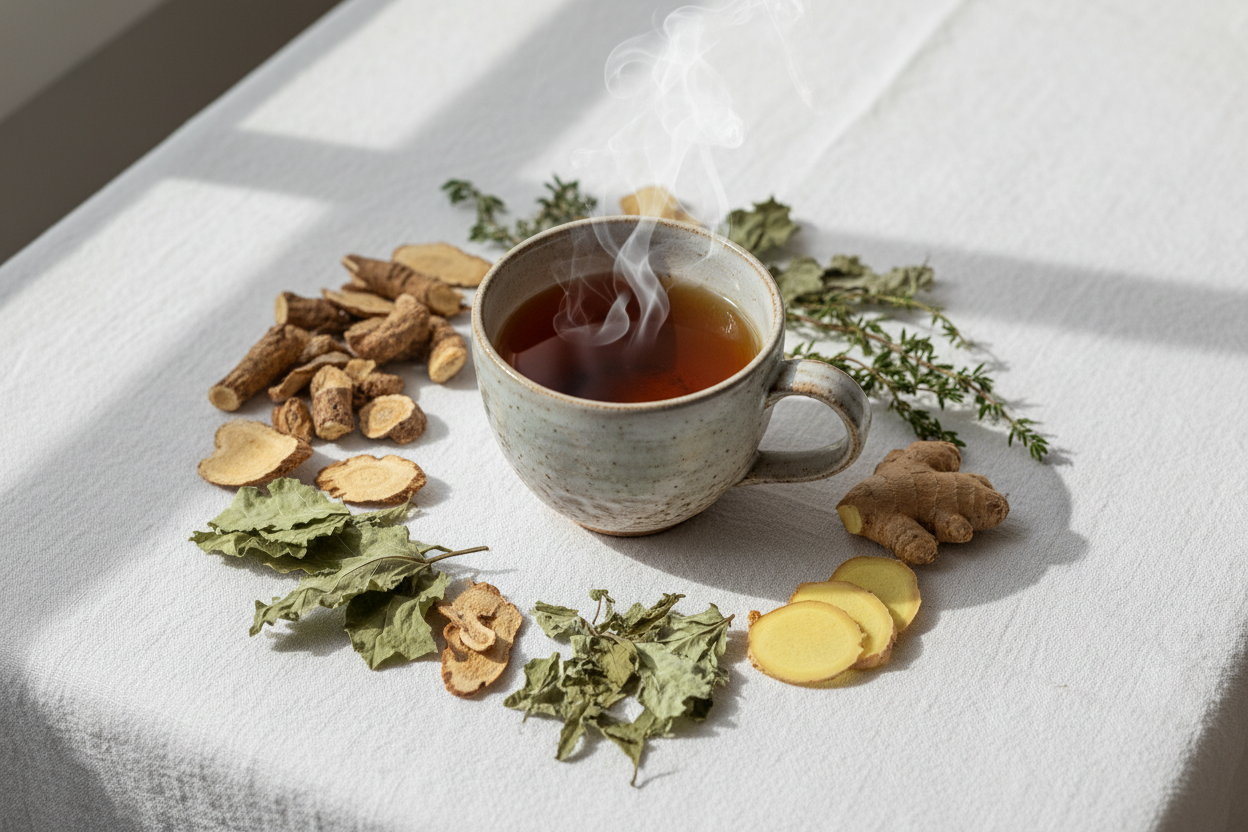 Clear Breath | Warming Respiratory Support Herbal Tea