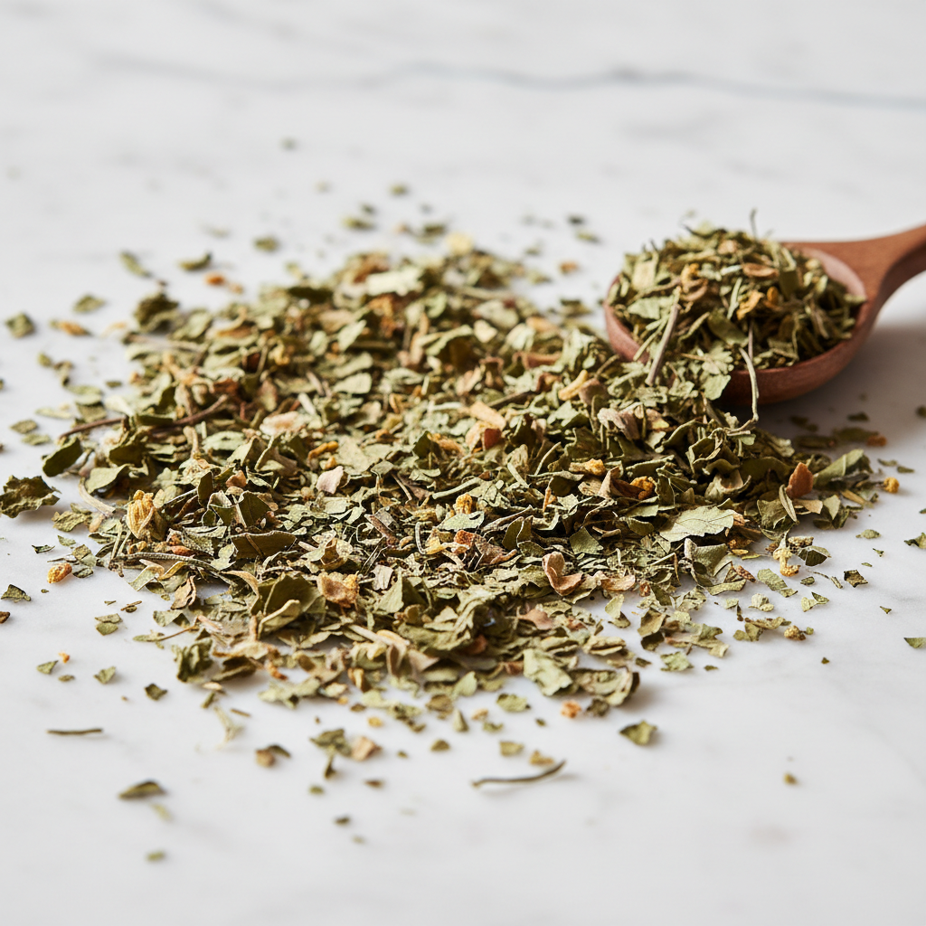 Damiana Leaf, Cut & Sifted (Organic)