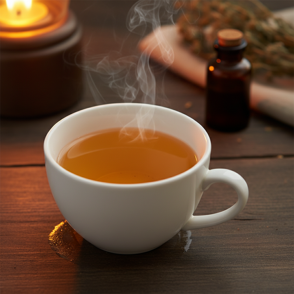 Dreamweaver - Clean Golden Tea Cup