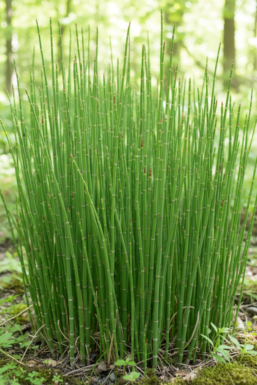 Horsetail plant - cleaner stems