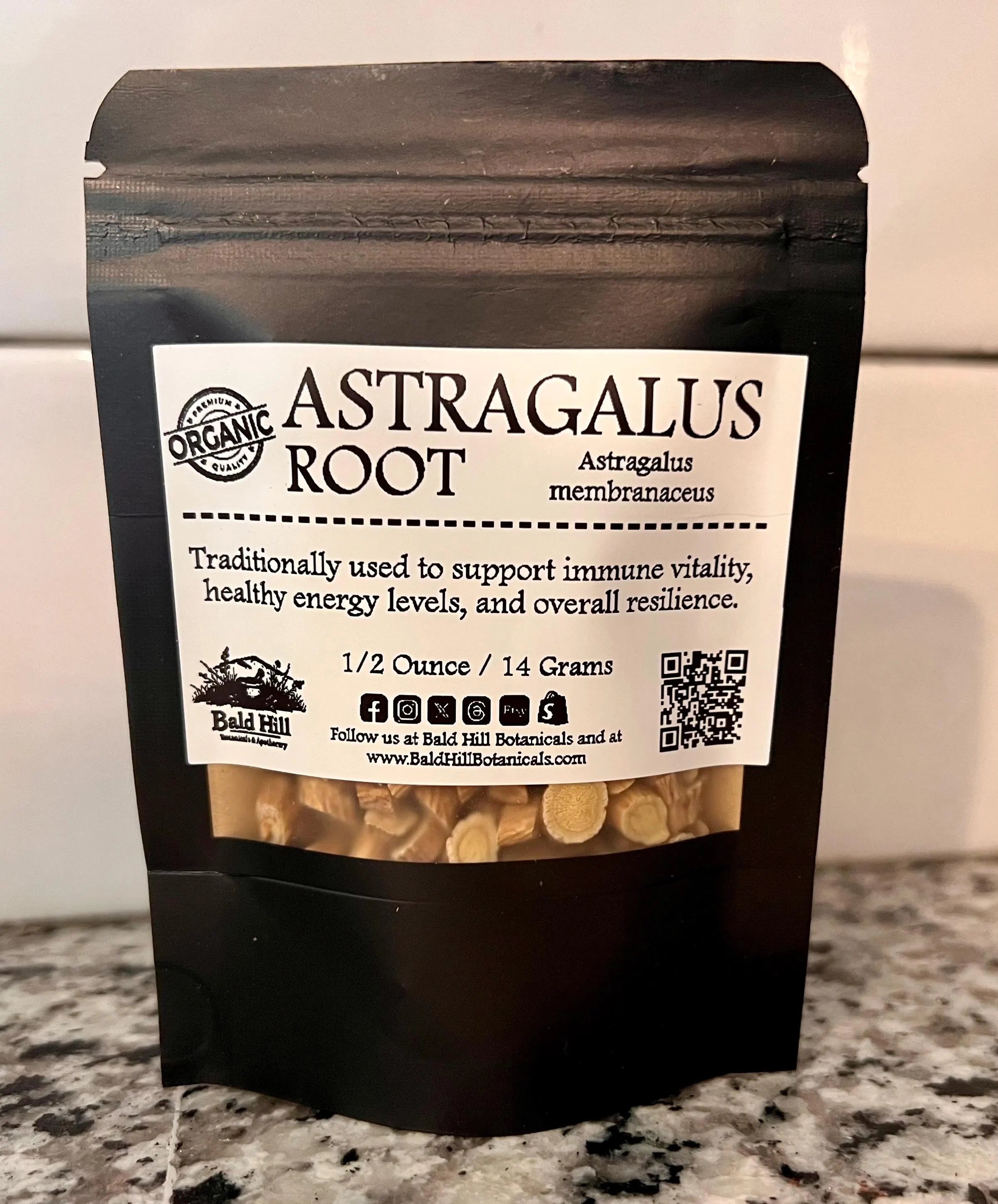 Astragalus Root, Cut & Sifted