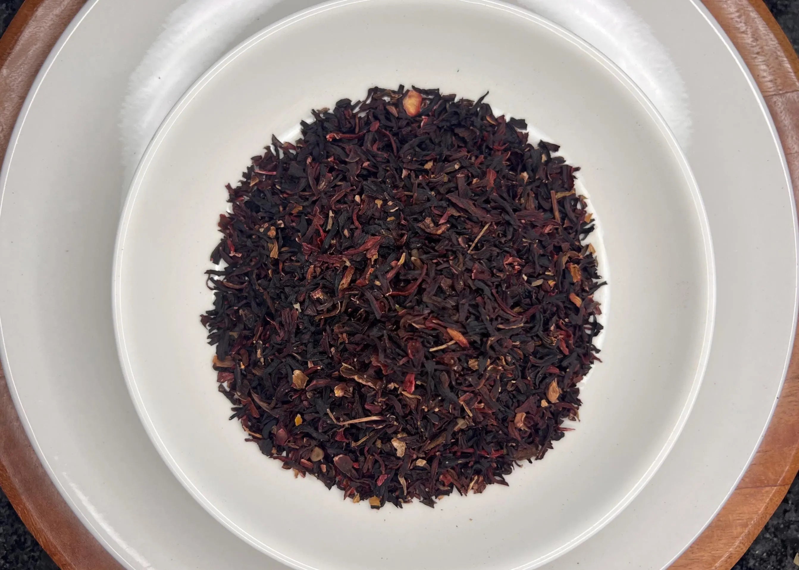 Hibiscus Flower, Tea Cut (Organic)