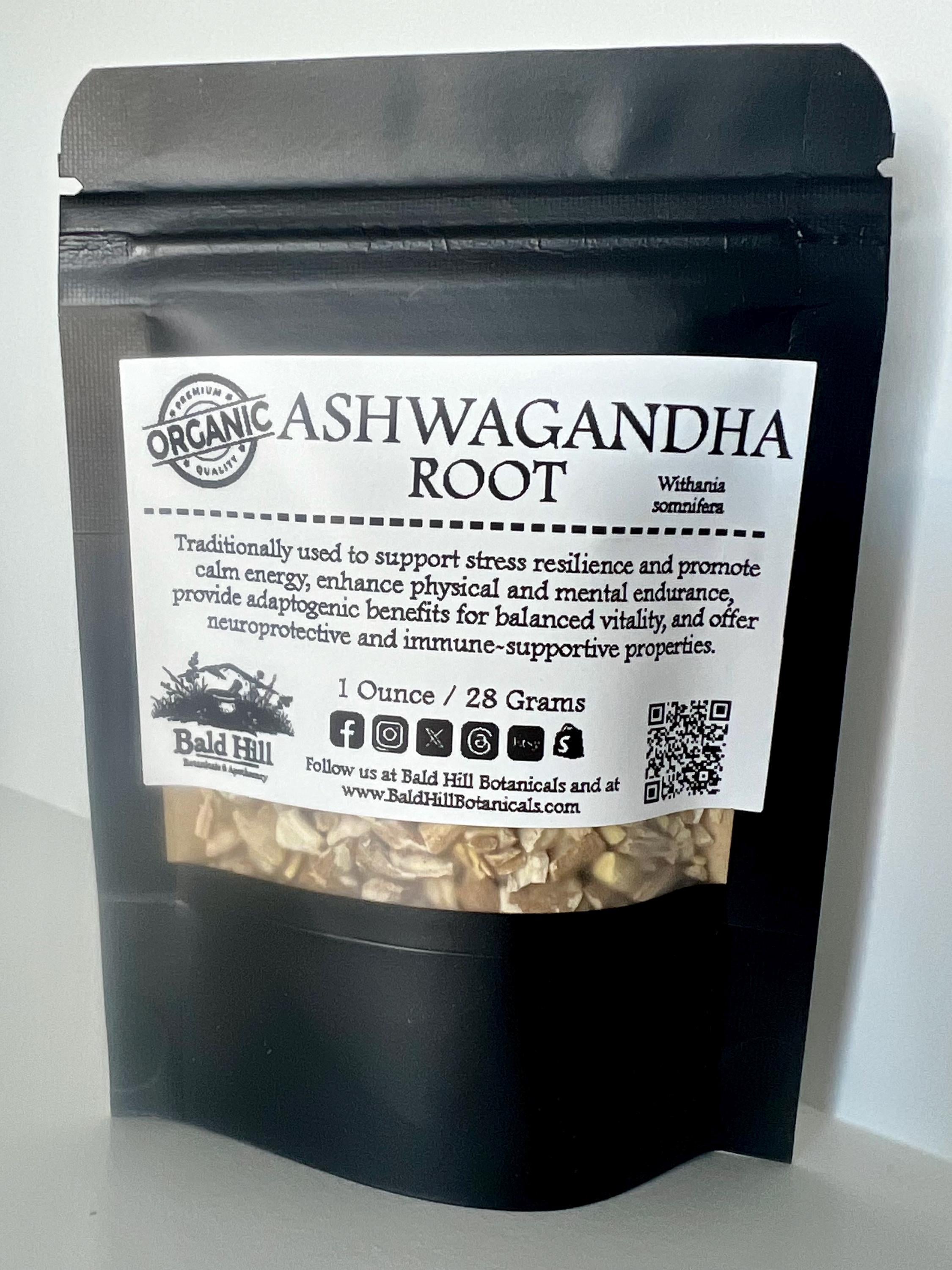 Ashwagandha Root, Cut (Organic)