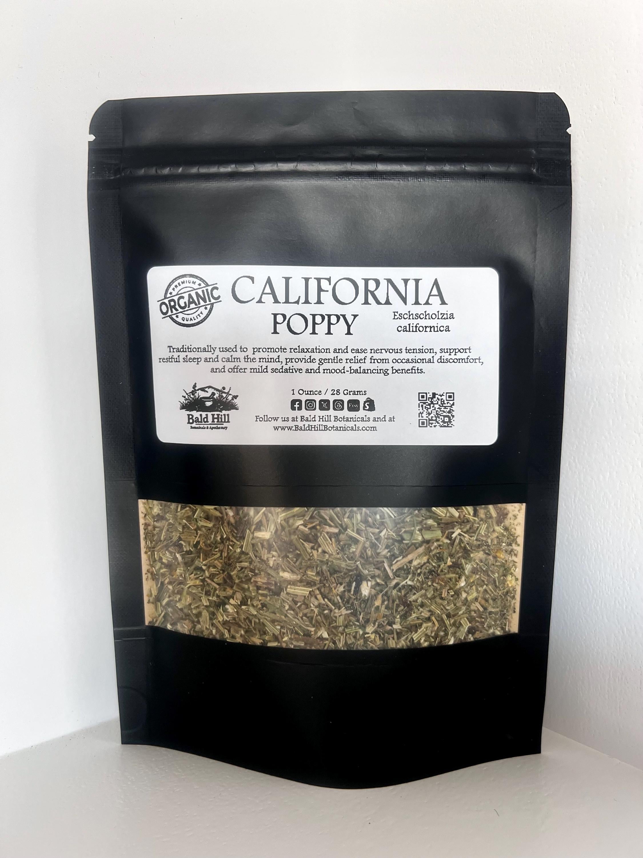 California Poppy, Tea Cut (Organic)