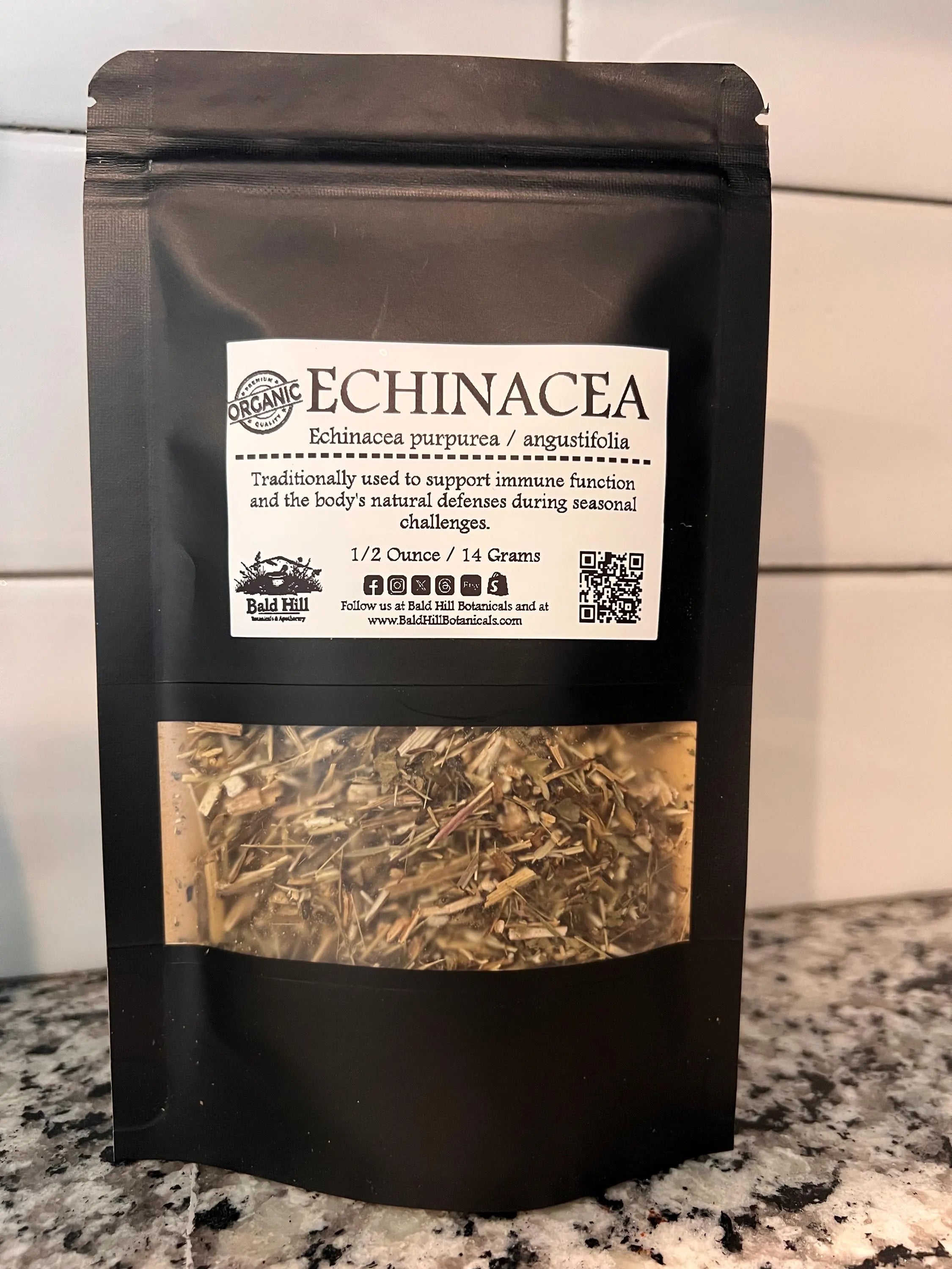 Echinacea Aerial Parts, Cut & Sifted (Wildcrafted)