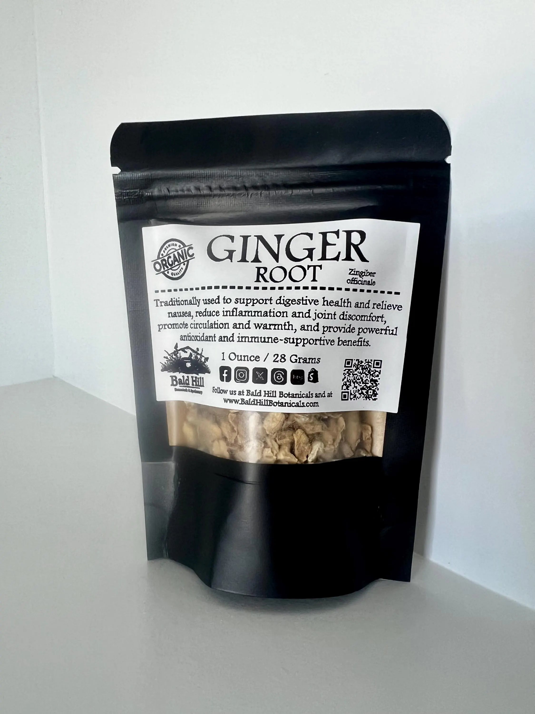 Ginger Root, Tea Cut (Organic)