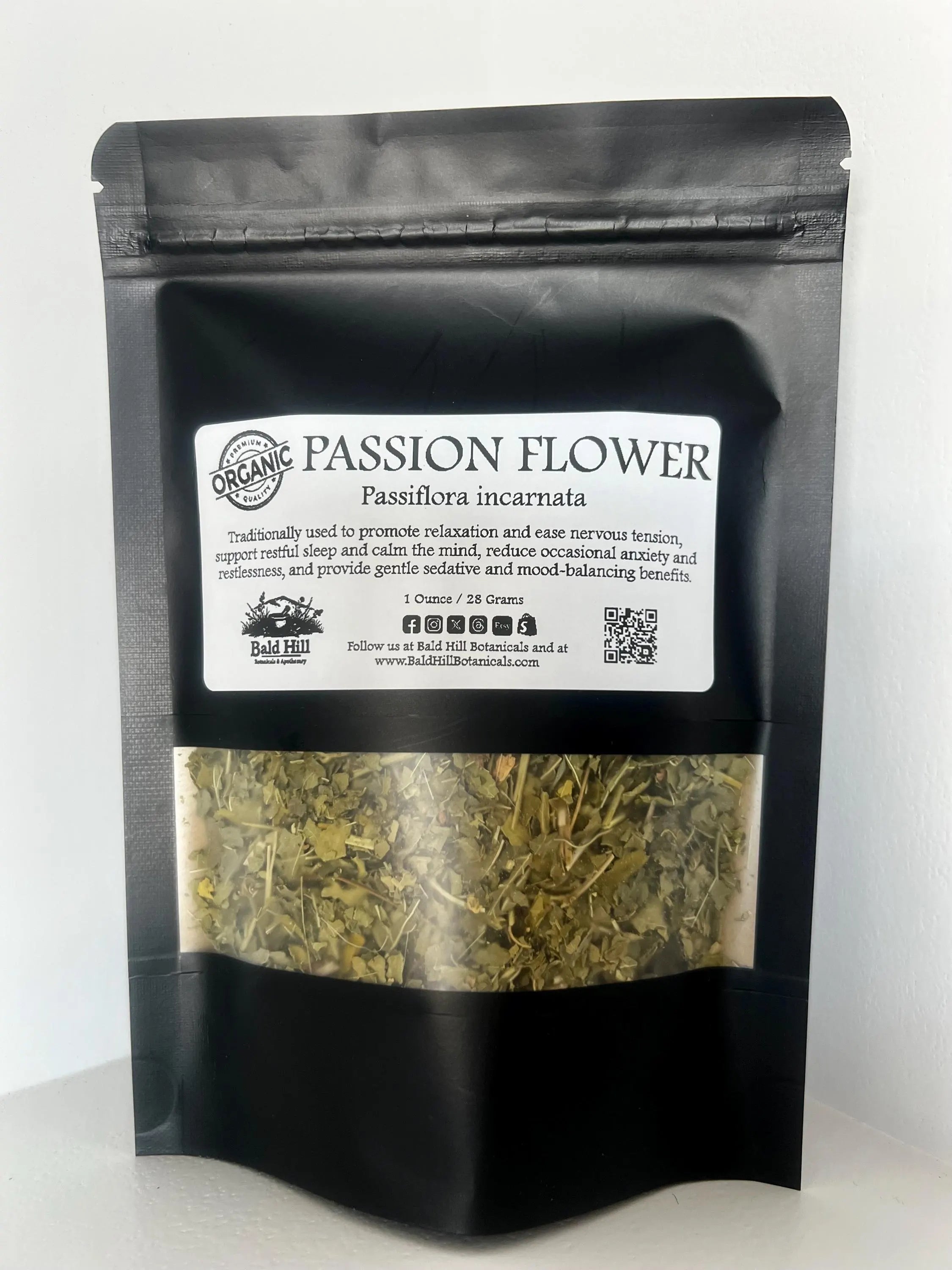 Passionflower, Cut & Sifted (Organic)