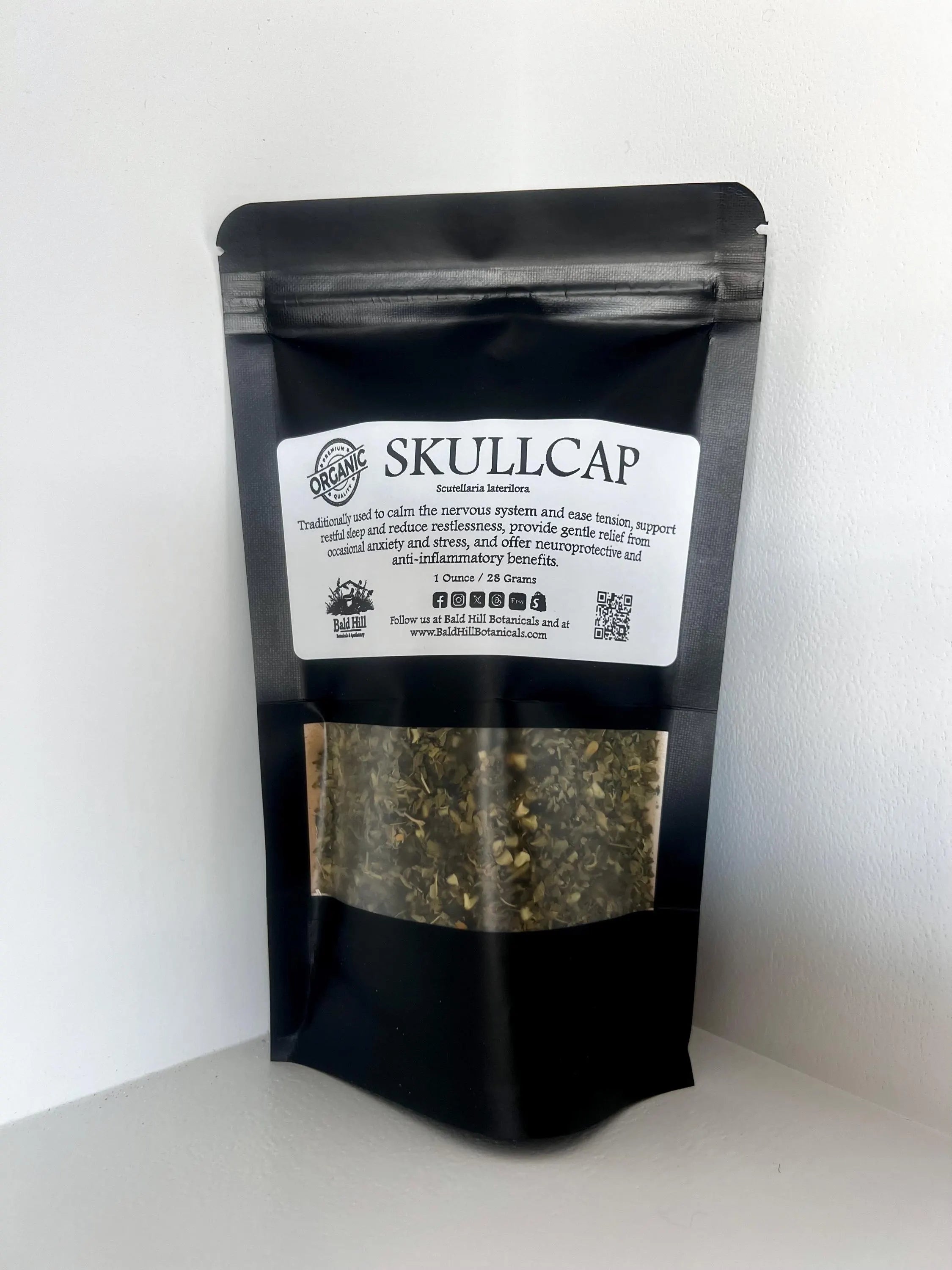 Skullcap Leaf, Cut & Sifted (Organic)