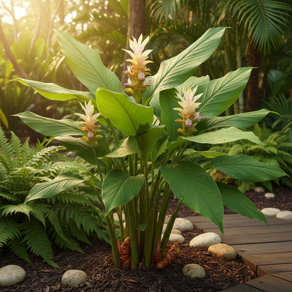 Turmeric plant